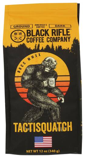07373 Black Rifle Coffee Company Tactisquatch Ground Dark 12 Oz