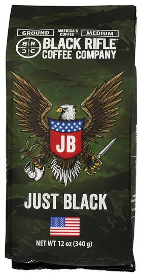 Black Rifle Coffee 07375 Just Medium Roast Ground 12 Oz 340 G
