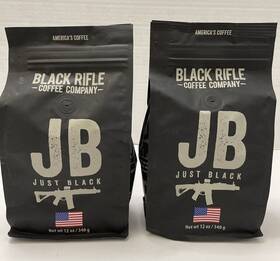 Black Rifle Coffee Co. 857849006010 2 Brcc Just Jb Medium Roast 12oz Whole Bean - New