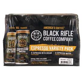 1926816 Black Rifle Coffee Company Espresso Variety Pack 11 Fluid Ounce Of 12