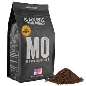 30-004-12g Black Rifle Coffee Company Murdered Out 12oz Bag Ground Dark Roast - Ro
