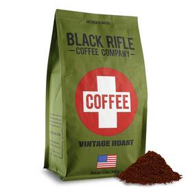 Black Rifle Coffee Company 313039796708 Saves Medium Roast Ground 12 Ounce Bag Roas