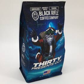 Black Rifle Coffee Company 810071975707 Thirty Presents Out Dark Roast Ground 12oz Ltd Ed Bb 07/26