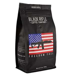 Black Rifle Coffee Company 818890024040 Freedom Fuel Dark Roast Ground And Bold Flavor Helps Supports