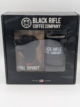 Black Rifle Coffee Company 840461212587 Loyal Spirit Light Roast Ground W 17oz Mug