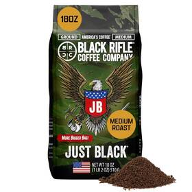 B0dktrjz69 Black Rifle Coffee Company Just 18oz Medium Roast Ground Arabica Blend