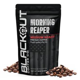 Blackout Coffee Co. 850015674068 Morning Reaper Whole Bean 12 Ounce Pack Of 1