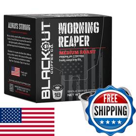 Blackout Coffee Co. B0d1y11cp9 Co. Morning Reaper Pods Medium Roast