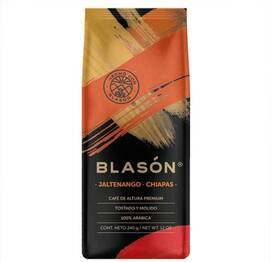 Blason 097338034166 Cafe Gourmet Alturas De Chiapas Supreme Ground Coffee 100% Arabica 340g