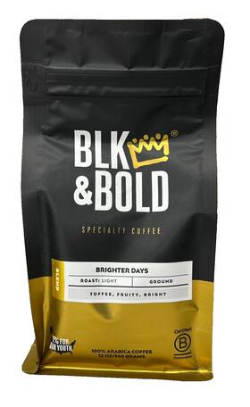 Blk & Bold 810060900154 And Brighter Days Light Roast Ground Coffee 12 Oz