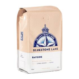 Bluestone Lane 850036127277 Coffee Beans Bayside Blonde Light Roast Whole Bean 12 Ounce Bag