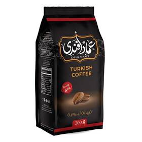 Z3816 Bonballoon 200gm Turkish Dark Roast Coffee - Ground Arabic Mud 7.05 Oz 200 Gm