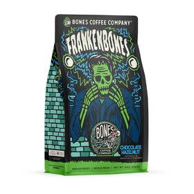 Bones Coffee Company 810036260466 Frankenbones Chocolate And Hazelnut Flavored