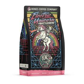 1low Bones Coffee Company 810036260848 Unicorn Ground Beans Fruity Cereal With Milk Flavor Acid