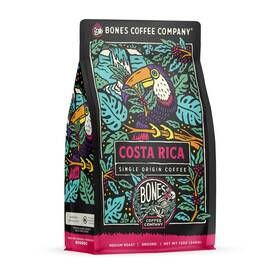 Bones Coffee Company 810036261265 Costa Rica Single-origin Beans Medium Roast Groun