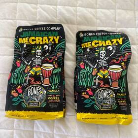 Bones Coffee Company 810036261388 Co Ground Jamaican Me Crazy Medium Roast Two 12 Oz Bags