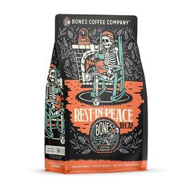 Bones Coffee Company 810036261876 Decaf Flavored Medium Roast 12 Oz Whole Bean