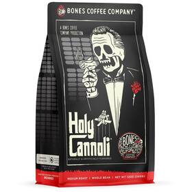 Bones Coffee Company 810036262132 Holy Cannoli Whole Beans Flavor Low Acid Flavored Mad