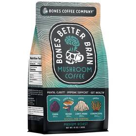 Bones Coffee Company 810199290218 Better Brain Mushroom Medium 10 Ounce Pack Of 1