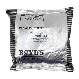 Boyds 810157972224 French No. 6 Ground Coffee Dark Roast 9 Oz Bold And Smoky Flavor
