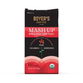 980247382 Boyers Coffee Mash-up Organic Whole Bean Dark Roast 30 Ounce
