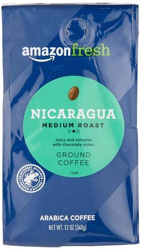Brand Amazon Fresh 842379106132 Direct Trade Nicaragua Ground Coffee 12 Ounce Pack Of 3