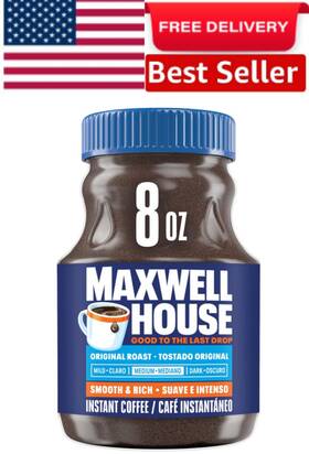794650 Branded Original Roast Instant Coffee 8 Oz Jar