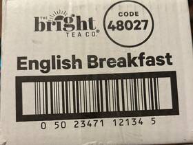 Mdrb507 Bright Tea Co. English Breakfast 10/ct Red B507