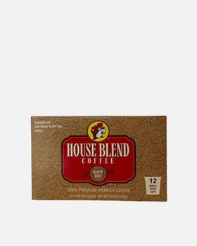 Buc-ees 192484010016 House Blend Coffee - 12 Single Serve Cups
