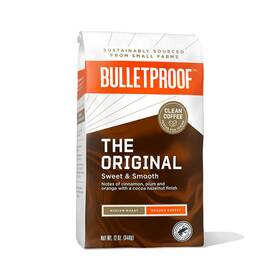 Bulletproof 689792124240 Original Medium Roast Ground Coffee 12 Ounces 100% Arabica