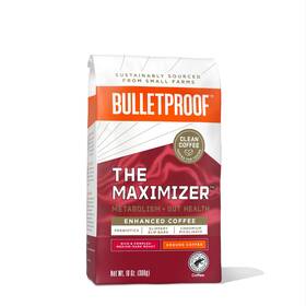 Bulletproof 815709024369 The Maximizer Ground Coffee 10 Ounces Medium Dark Roast