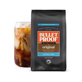 Bulletproof 815709025823 Original Medium Roast Coarse Ground Cold Brew Coffee 12 Ounces