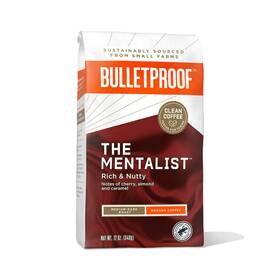Cdk01-00055 Bulletproof The Mentalist Medium-dark Roast Ground Coffee 12 Ounces
