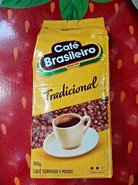 Caf Brasileiro 891018427650 Cafe Traditional - Authentic Brazilian Coffee 500g