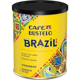 Caf Bustelo 074471290130 Brazil Dark Roast Ground Coffee 10 Ounce