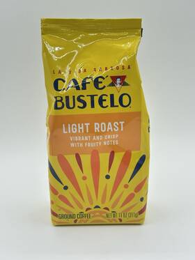 Caf Bustelo 074471472253 Cafe Light Roast Ground Coffee 11 Oz. Bb April 2026