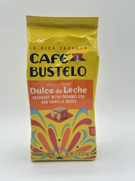 Caf Bustelo 074471813766 Cafe Dulce De Leche Ground Coffee 11 Oz. Bb Feb 2026