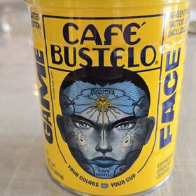 Caf Bustelo 39365001 Collectible Espresso Fine Ground Coffee 10 Oz Can Dark Roast Kosher