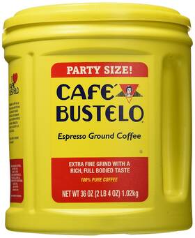 452346-00055 Caf Bustelo Cafe Coffee Espresso 36-ounce Cans Pack Of 2