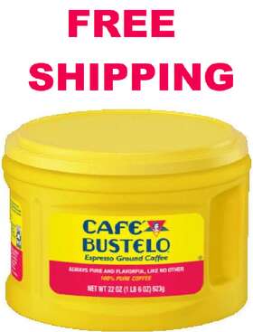 Caf Bustelo 709750988490 Espresso Ground Coffee Dark Roast 22oz