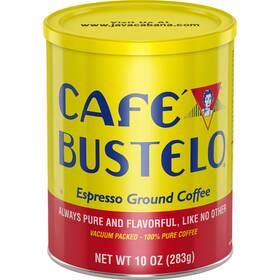 Caf Bustelo 798235696395 Espresso Dark Roast Ground Coffee 10 Ounces Pack Of 4