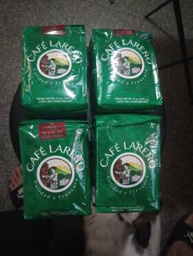 Caf Lare O 638845059244 Ground Coffee Bagged 14 Ounces Per Pack Of 4 Puerto Rico