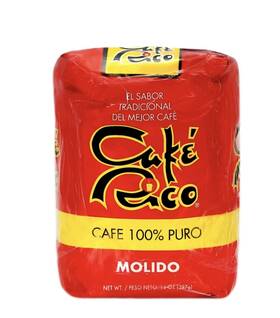 712sk Caf Rico 2 Bags/14 Ounces Cafe Coffee Of Puerto Rich 100% Pure