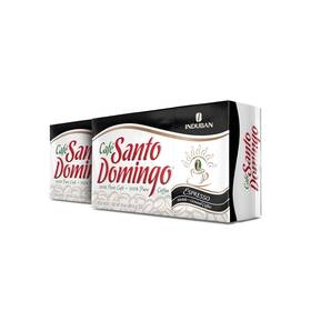 Caf Santo Domingo Induban 100372867550 Coffee Espresso 10 Oz Vacuum Bag Ground Dark Roast -