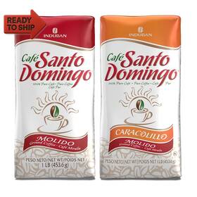 Caf Santo Domingo Induban 711181234688 Caracolillo Peaberry Ground Coffee