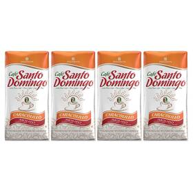 Caf Santo Domingo Induban 748325005538 Caracolillo 16 Oz Bag Ground Peaberry Coffee Medium Roa
