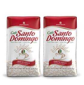 Caf Santo Domingo Induban 788000008300 8 Oz Bag Ground Coffee Medium Roast - Product From The