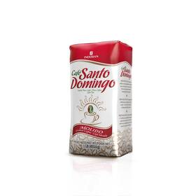 A856 Caf Santo Domingo Induban Ground Coffee Medium Roast 16 Oz Bag