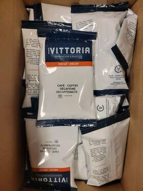 Cv25002-787166 Caf Vittoria Decaffeinated Decaf Ground Coffee 2oz 64 Count Case