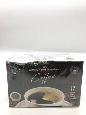 Cafe Blue 856296005607 -100% Jamaica Mountain Coffee Pods-original 12 Count Bb 08/25